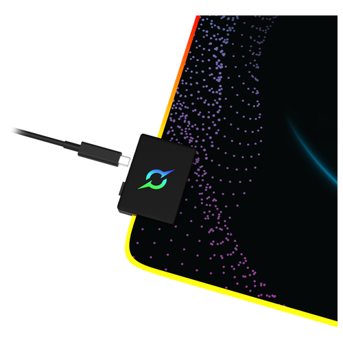 AQIRYS Podkładka ECLIPSE RGB Medium 450x400 na Arena.pl