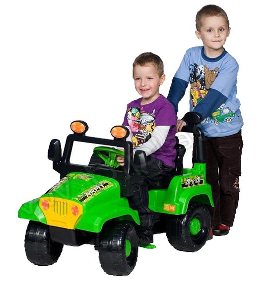 BJ JEEP SAMOCHOD BLUE TERENOWY Na pedaly 3 KOLORY zdjęcie 3