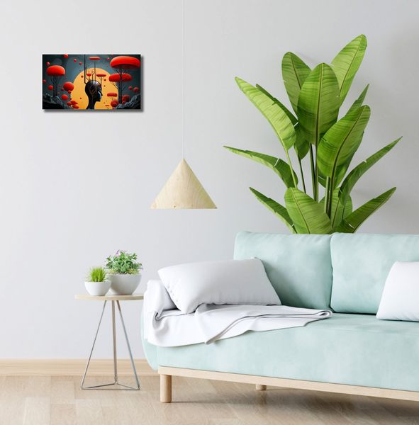 Obraz 40x20cm Myślokształty zdjęcie 2