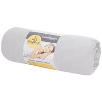 Prześcieradło z dżerseju Comfibeds 140 x 190/200 cm jasno szare z gumką