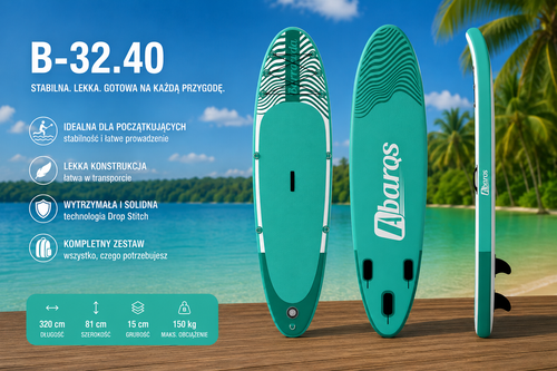 Deska do pływania SUP 320cm Barracuda 32.40 na Arena.pl