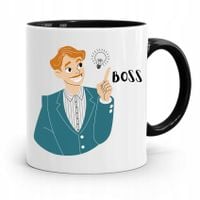 Kubek Czarny Prezent Dla Szefa Boss