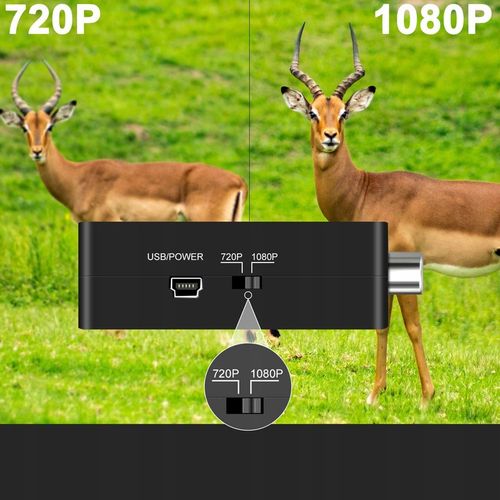 ADAPTER KONWERTER AV RCA CVBS CINCH DO HDMI 1080p na Arena.pl