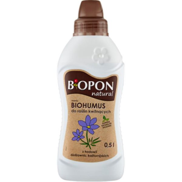 BIOHUMUS - DO . ROŚLIN KWITNĄCYCH 0.5L - BR BIO-1898 zdjęcie 1