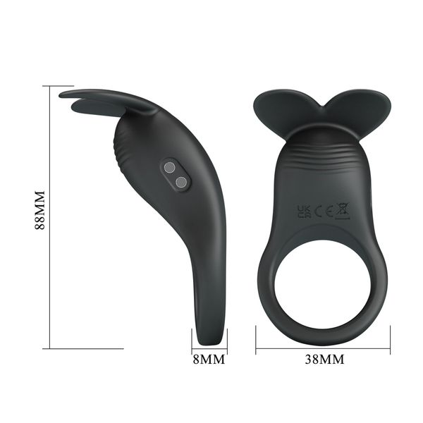 Pretty Love Carlton Vibrating Penis Ring zdjęcie 7