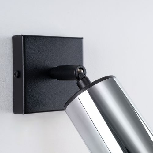 Kinkiet WINX czarny/chrom na Arena.pl