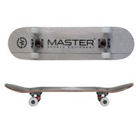 deskorolka klasyczna master experience board - drewno biała