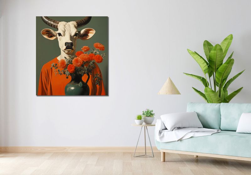 Obraz 90x100cm Harmonia Kontrastów zdjęcie 2