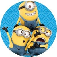 Opłatek na tort Urodziny Minion Minionki Postacie Gru