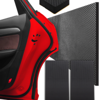 2x ODBOJNIK Mata Na Ścianę Do garażu Ochraniacz Drzwi Auta 40 x 20 x 1,5 cm