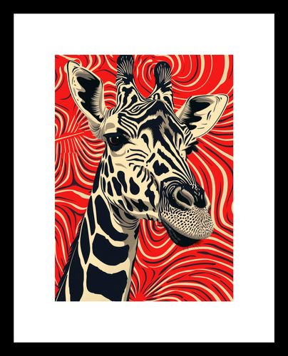 Plakat 13x18cm Wzrok Żyrafy na Arena.pl