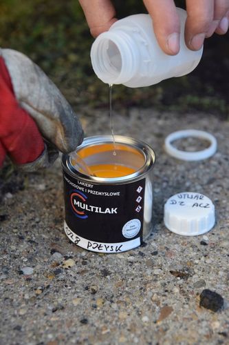 Lakier do zacisków hamulcowych RAL 6001 połysk na Arena.pl