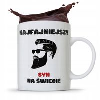 Kubek Prezent Dla Syna Najfajniejszy Syn Świata Z Nadrukiem Ze Zdjęciem