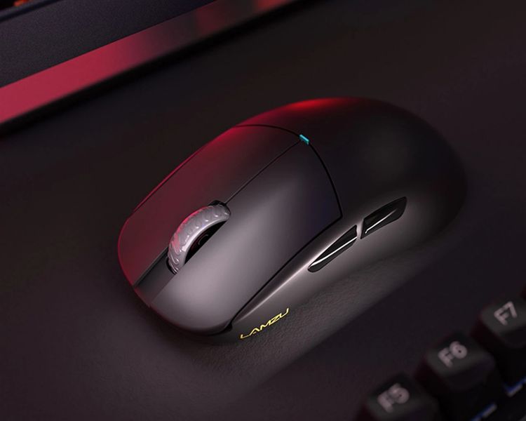 Myszka LAMZU Atlantis mini Charcoal Black zdjęcie 3