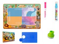 MATA DO KOL. PISAKIEM WODNYM SAFARI 44x32CM 0008