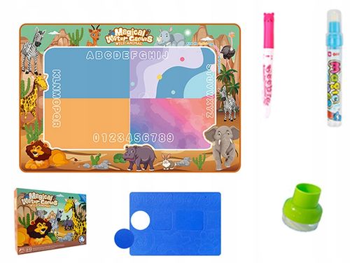 MATA DO KOL. PISAKIEM WODNYM SAFARI 44x32CM 0008 na Arena.pl