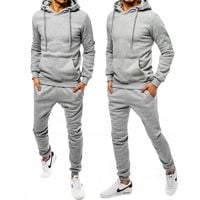 KOMPLET DRESOWY MĘSKI SPODNIE BLUZA roz. L