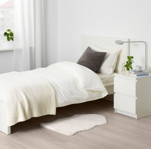IKEA TOFTLUND Dywan, biały, 55x85 cm na Arena.pl