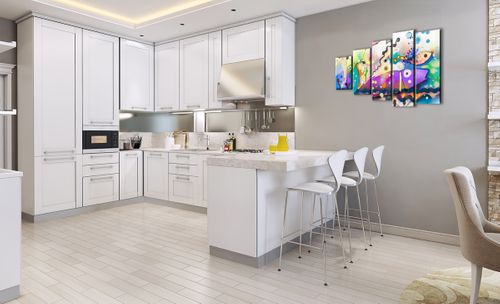 Obraz Na Płótnie - Ryby Pastele  - 100X60 Cm - Eg100X60-4096 na Arena.pl