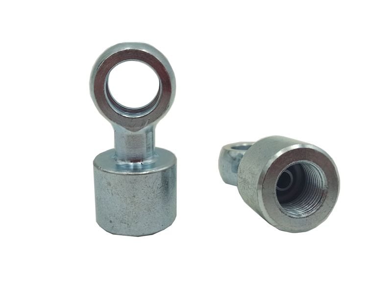 ŁPS-41 Łącznik przewodu hamulcowego Oczko fi10 - M10x1 DF zdjęcie 1