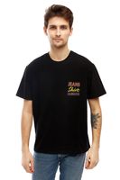 WRANGLER SS TEXT TEE BLACK W7AZGF100 M