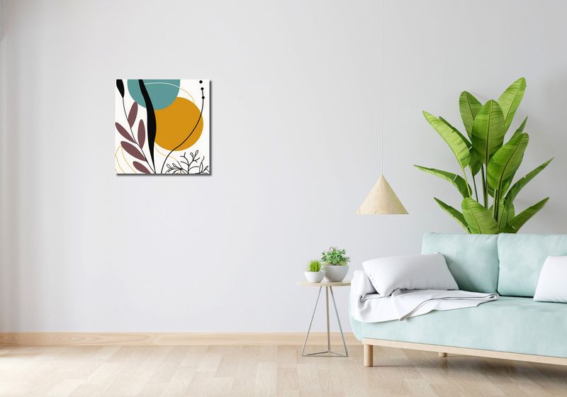 Obraz 50x50cm Akwarelowe Przebudzenie zdjęcie 2