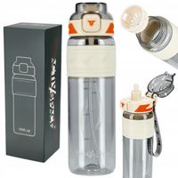 BUTELKA BIDON NA WODĘ NAPÓJ SZCZELNA SPORTOWA Z TRITANU 1000ml +