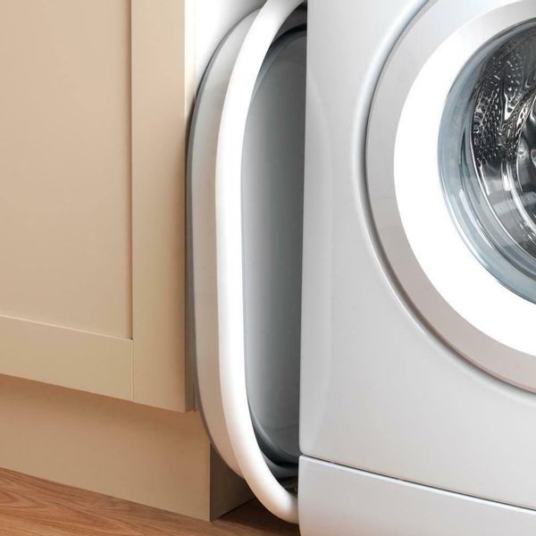 Miska składana owalna AIDA cm biało-szara COMPACT 25L zdjęcie 7