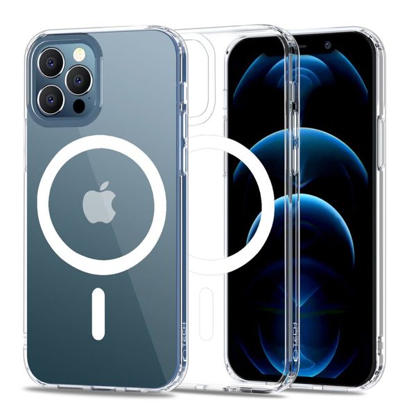 TECH-PROTECT ETUI MAGMAT MAGSAFE DO iPhone 12/12 Pro PRZEZROCZYSTE zdjęcie 1