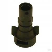 Adapter Pokrywki Dyszy, Bagnet, Czarny, TeeJet