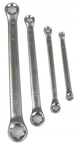 klucze oczkowe torx 4-ele (e6 - e24) / blister na Arena.pl