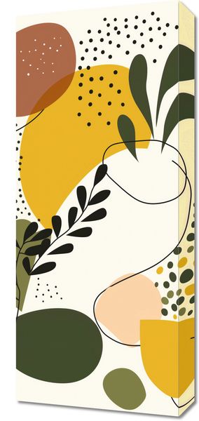 Obraz 30x70cm Botaniczne Impresje zdjęcie 1