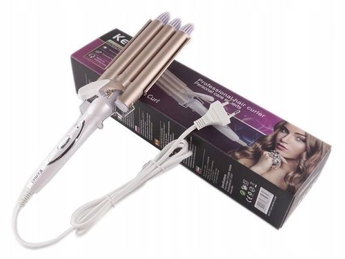 LOKÓWKA DO WŁOSÓW FALOWNICA DO WŁOSÓW KEMEI KM-1010 ZESTAW DO na Arena.pl