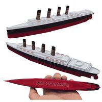 Model statku RMS Lusitania druk 3D kolekcjonerski figurka replika 24cm
