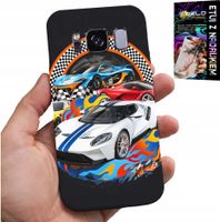 ETUI DO SAMSUNG GALAXY S8 - SPORTOWE SAMOCHODY, WYŚCIGI CASE + FOLIA