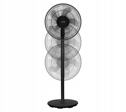 Wentylator podłogowy Raven EWS007B 60W oscylacja Timer na Arena.pl