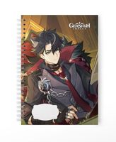 Zeszyt A5 100 stron w kratkę Genshin Impact - Wriothesley