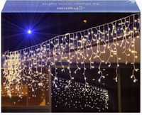 SOPLE 300 LED LAMPKI ZEWNĘTRZNE IP44 STAŁE + FLASH KURTYNA ŚWIETLNA CIEPŁE