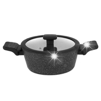 STARKE PRO GARNEKz POKRYWKA CERES MARBLE 16cm 1,2L 428675 INDUKCJA GAZ