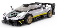 Autko 1:28 Pagani Zonda R Klocki Biały Rastar