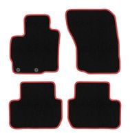 Dywaniki welurowe CARLUX-RED do Mitsubishi Outlander III 2012- czarne