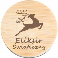 OTWIERACZ do piwa DREWNIANY personalizacja grawer eliksir świąteczny