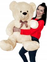 DUŻY MIŚ PLUSZOWY SIEDZĄCY WYSOKA JAKOŚĆ 130 CM