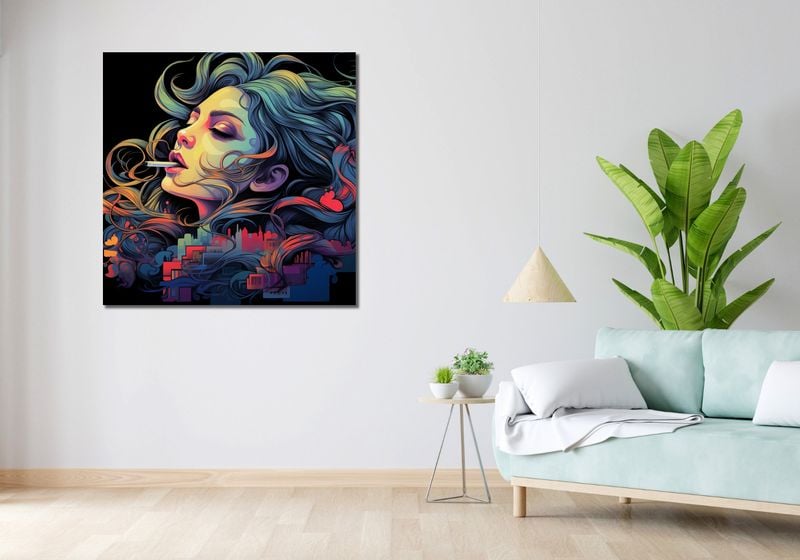 Obraz 100x100cm Sny o Samej Sobie zdjęcie 2