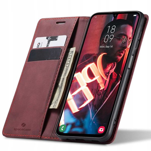 Spacecase Wallet Galaxy A24 Red zdjęcie 1