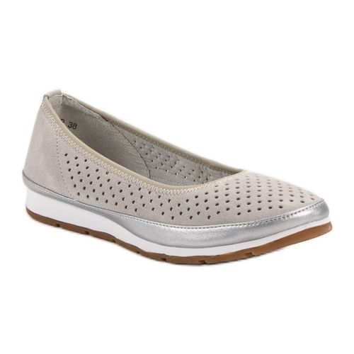 Skórzane Baleriny r.39 na Arena.pl