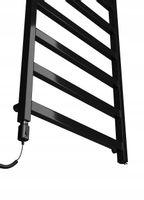 Grzejnik elektryczny BOX 1430x500 CZARNY POŁYSK