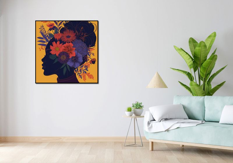Plakat 90x90cm Botaniczna Muza zdjęcie 4