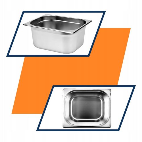 POJEMNIK GASTRONOMICZNY ZE STALI NIERDZEWNEJ GN 1/2 150 YG-00264v na Arena.pl