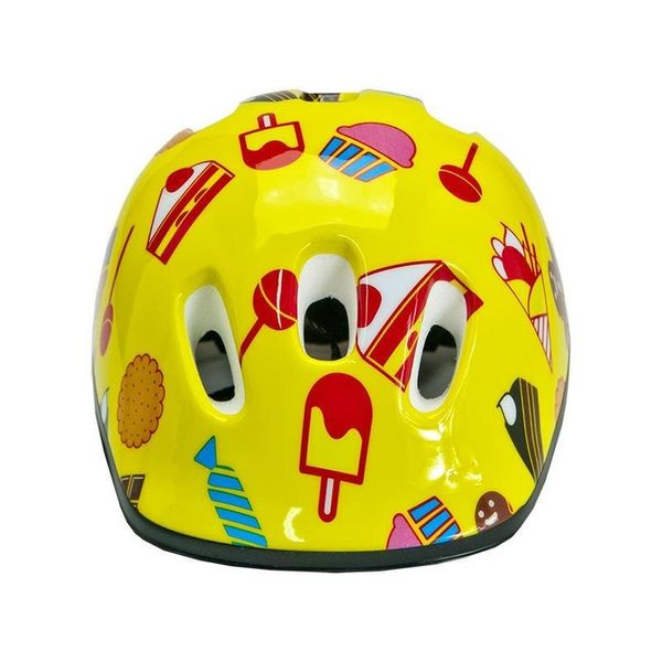 KASK ROWEROWY ALLRIGHT KIDS YELLOW MV6-2 zdjęcie 2